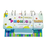 Magideal - Fonética Alfabeto Calendario Tarjetas Flash Palabras Tarjetas Flash Montessori Juguetes Educativos Regalos Inglés Tarjeta Fonética Calendario De