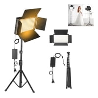 Genérica - Potente Panel Luz Led U800 + 2 Baterias + Tripode Fotografia