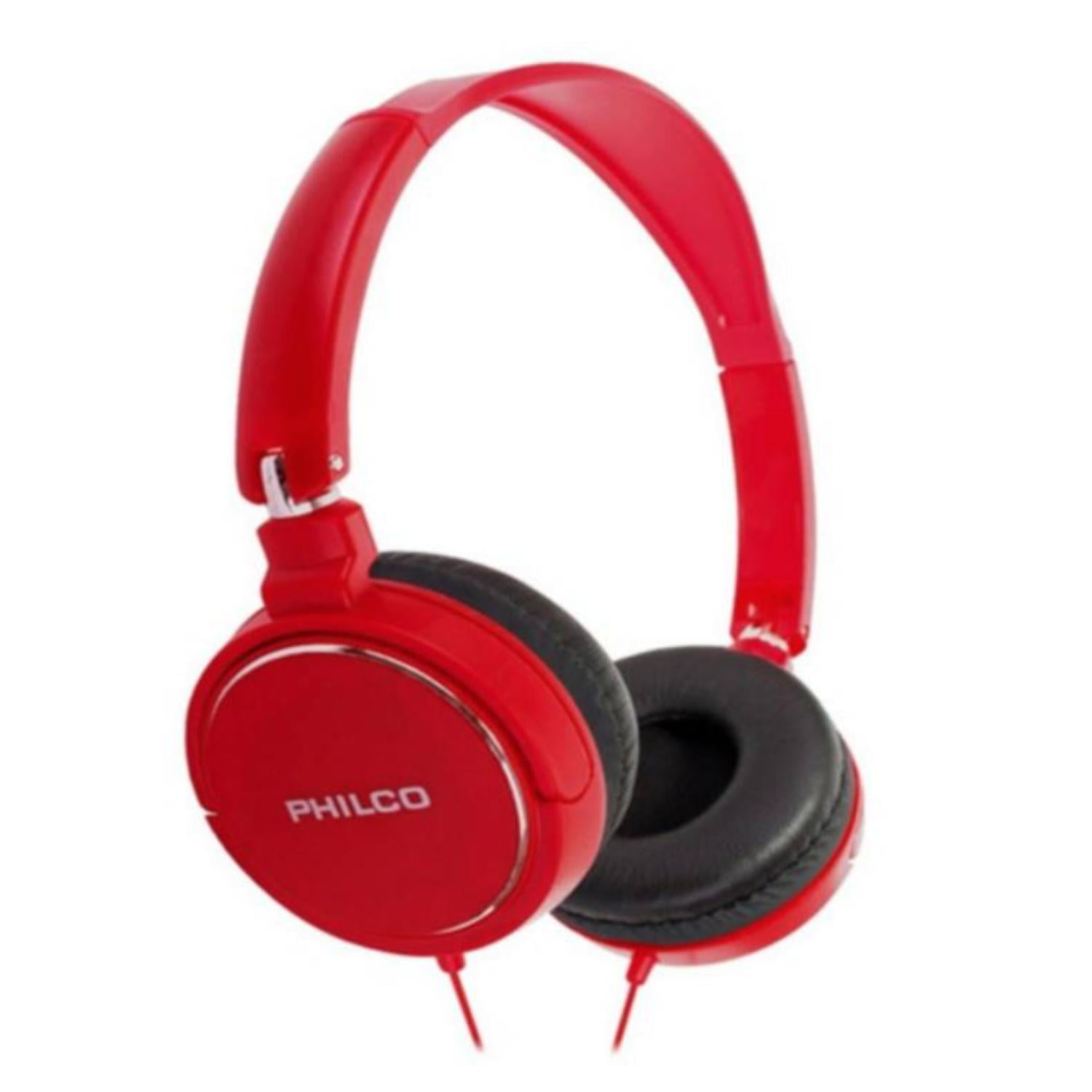 Audífonos Cintillo Philco Audio Color Rojo