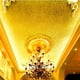 thumbnail image 1 of 1 Roll Of Golden Wallpaper, Full Golden Foil Wallpaper For Home Improvement, 1 of 5