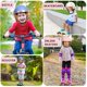 thumbnail image 5 of Casco de moto YUDJYQM 48-56 cm, aprobado DOT, rosa, 5 of 6