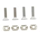 thumbnail image 2 of 4x Reemplazo De Tornillos De Aleta De Tabla De Surf No Se Necesita Herramienta Tornillo De Aleta De Pulgar Y Placa Tornillos Phillips De Acero Inoxidable M8, 2 of 5