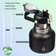 thumbnail image 4 of Botella De Agua De Acero Inoxidable Aislada De 800 Ml, 4 of 6