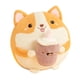 thumbnail image 1 of Almohada De Felpa Corgi Perro Decorativo Novedad Plushies Grasa Para La Habitación De San Valentín Ojos Abiertos, 1 of 5