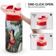 thumbnail image 4 of El castillo en el cieloBotella de Agua con Tapa Pop Top de Un Toque, Acero Inoxidable, a Prueba de Fugas, para Deportes, Botella Infantil rosa 12 oz, 4 of 6