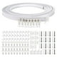 thumbnail image 1 of Riel Cortina Techo 5m 30 Poleas 15 Soportes, 1 of 2