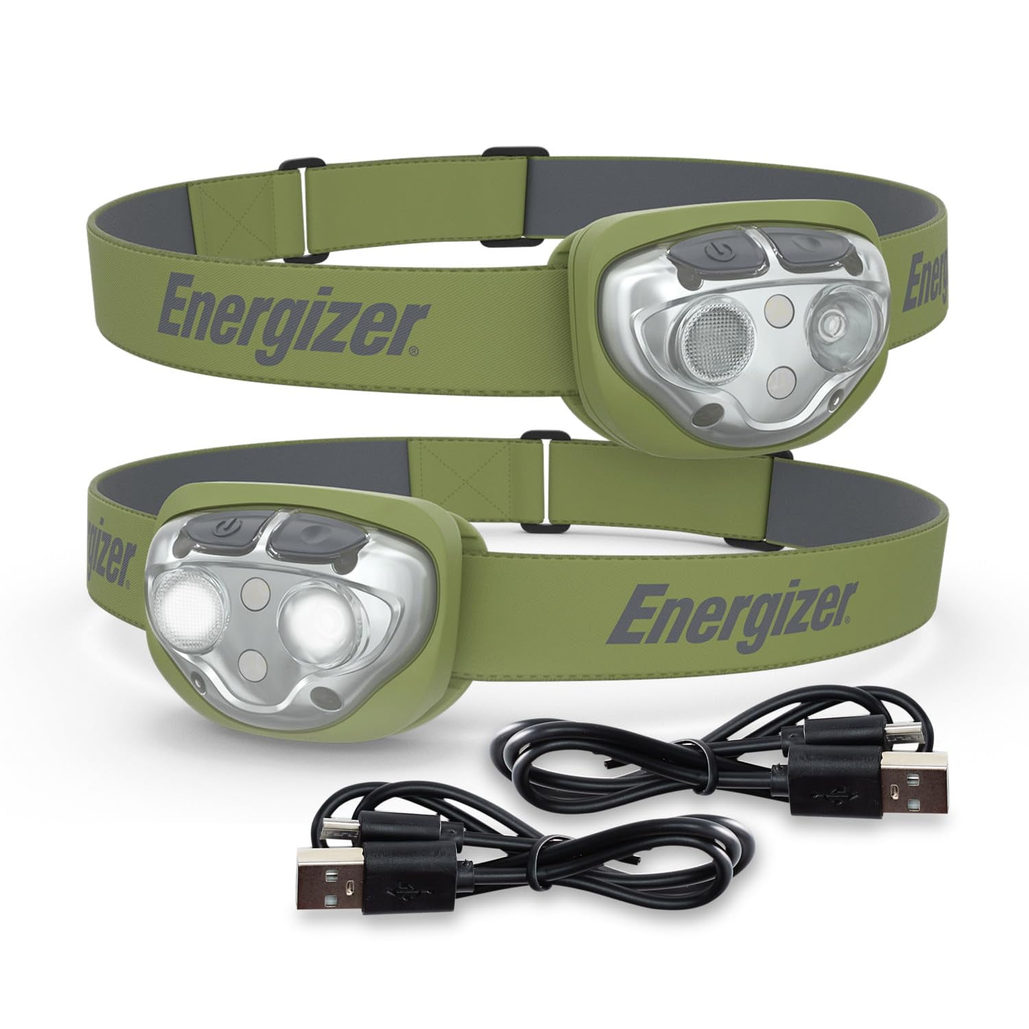 Linterna Frontal Energizer Led Recargable Ipx4 Resistente Al Agua
