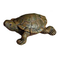 Ioensy - Estatuilla De Tortuga Decoración Del Hogar Escultura Estatua De Jardín Para La Oficina De La Habitación De La Granja