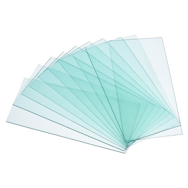 Uxcell 4.25 x 2'' Lente de Protección para Soldadura en Ángulo Recto, Transparente Paquete de 20