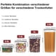 thumbnail image 5 of Juego de contenedores de almacenamiento, contenedores para cereales a granel y contenedores para almacenar alimentos, contenedores de almacenamiento de plástico herméticos, juego de 7, 5 of 6