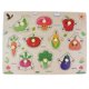 thumbnail image 2 of Madera Peg Jigsaw Puzzle Ni?os Preescolar Juguete educativo Regalo Vegetales, 2 of 5