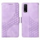 thumbnail image 1 of Carcasa FOXDOCK Vivo Y20 de cuero PU, diseño acolchado clásico, protección contra caídas y rayones, 1 of 5