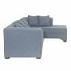 thumbnail image 3 of Seccional Sinar Derecho - Tela Lino Sidelli Azul Claro, 3 of 8
