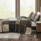 thumbnail image 4 of Juego De Colcha Woolrich Winter Hills Reversible Color Canela, 4 of 9