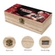 thumbnail image 3 of Caja Organizadora de Madera Rústica Desmarcar Dwayne Johnson, 3 of 6