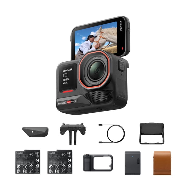 Cámara de Acción Insta360 Ace Pro 2 8K Impermeable Sensor Leica 1/1.3"