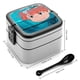 thumbnail image 2 of Ponyo Fiambrera de Doble Capa, Contenedor de Almuerzo Portátil Apilable, Almacenamiento de Alimentos Hermético a Prueba de Fugas, 1000ml, 2 of 6