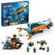 thumbnail image 1 of Set de juguetes de construcción LEGO City Deep-Sea Explorer Submarine 60379, 1 of 6