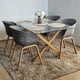 thumbnail image 1 of Comedor Mesa Medlock 140x90cm + 4 sillas Cup Gris, 1 of 3