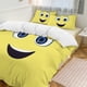 thumbnail image 1 of Yellow Joy Inside Out Comforter Set Soft 3 Pcs Twin Bedding Sets Thicken for All Season, 1 of 5