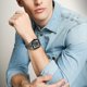 thumbnail image 5 of Reloj Fossil Crosby para Hombre con Caja Rectangular de Acero Inoxidable y Esfera Gris de 42 mm, 5 of 7