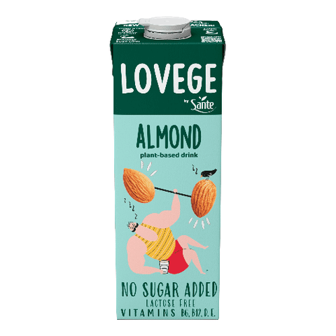 Lovege - Bebida De Almendra Sin Azúcar 1L