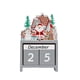 thumbnail image 1 of Figura De Calendario De Números De Navidad, Adorno De Madera Para Mesa, Navidad, Gris, 1 of 3
