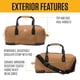 thumbnail image 2 of Bolso de viaje Carhartt Classic 55 L resistente, negro, 2 of 6