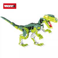 Juego De Bloques Armable Velociraptor Woma 533 Piezas