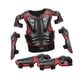thumbnail image 4 of Traje de Protección de Motocicleta para Niños con Coderas, Rodilleras, Equipo de de Cross, Conjunto de Protección de Conducción para Deportes Al Rojo, 4 of 5