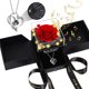 thumbnail image 1 of Rosa Preservada en Caja de Regalo con Collar, Luz y Música Romántica, 1 of 3
