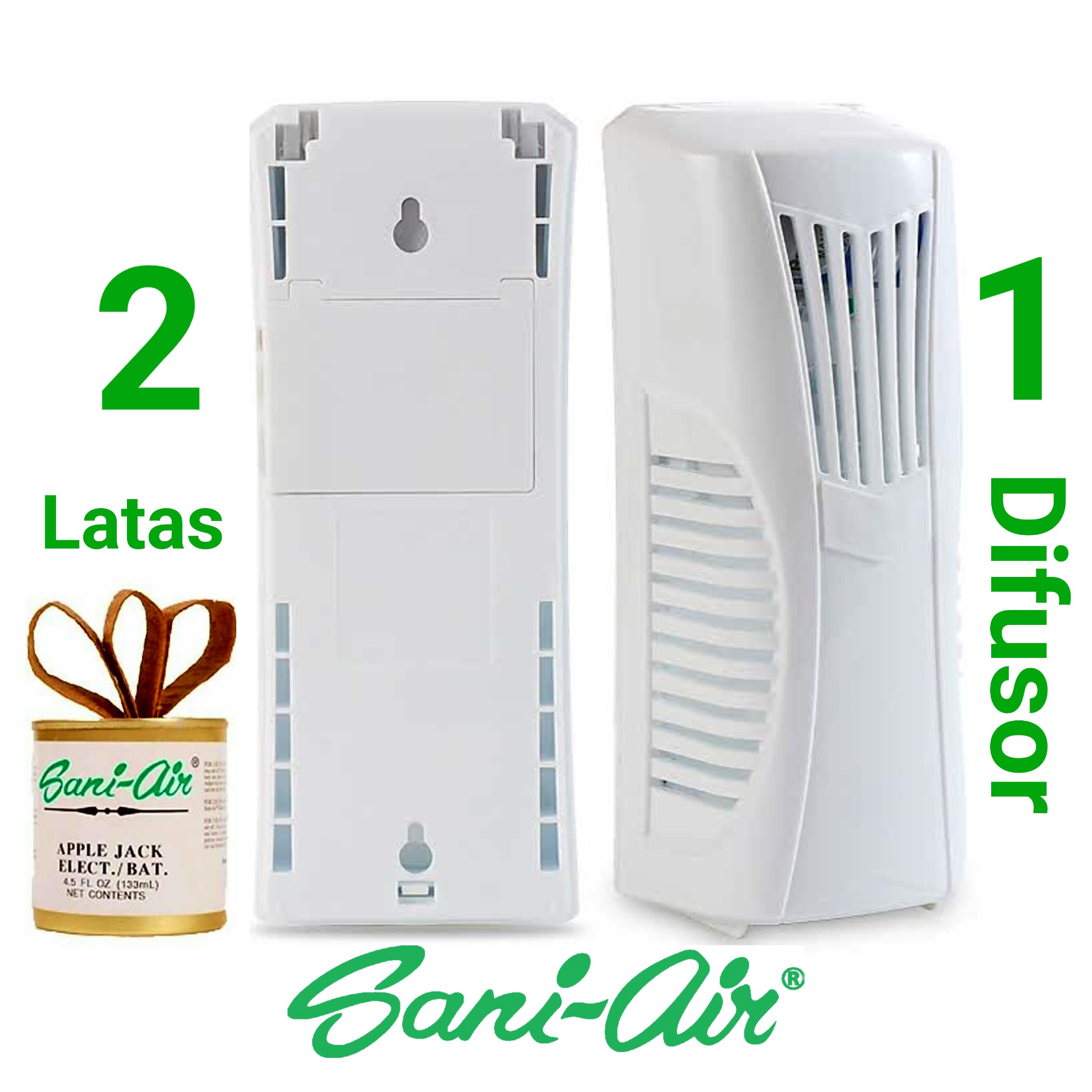 Sani Air - Pack 2 Latas + 1 Difusor Electrico