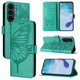 thumbnail image 5 of Funda cartera mariposa para Samsung Galaxy S25 FE con soporte y ranuras para tarjetas Verde, 5 of 5