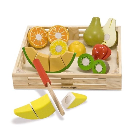 Melissa & Doug - Juguete Set Frutas De Madera