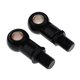 thumbnail image 2 of 2pcs adaptadores de ojo para amortiguador de moto scooter - negro 14 mm, 2 of 5
