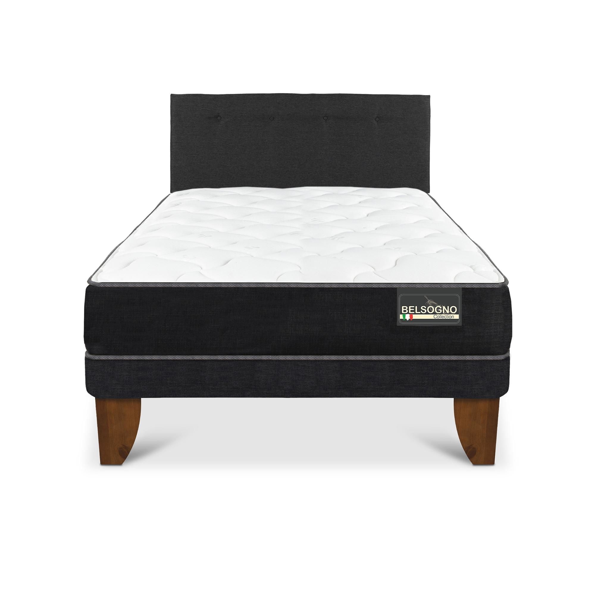 Cama Europea Belsogno Plus 1.5 Plaza Base Normal