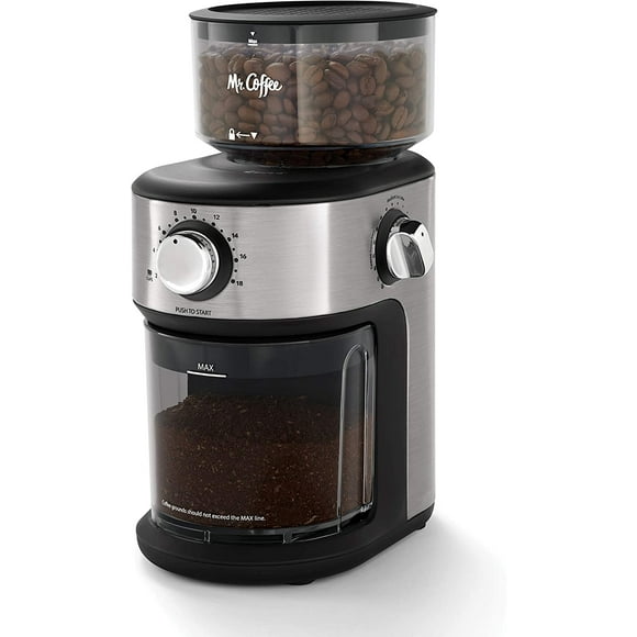 Mr. Coffee Cafe Grind 18 tazas de molinillo automatico de re