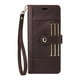 thumbnail image 5 of FOXDOCK Funda tipo Cartera para iPhone 12 Pro – Cubierta de Cuero PU con Múltiples Ranuras, Bolsillo para Efectivo y Correa de Muñeca, 5 of 6
