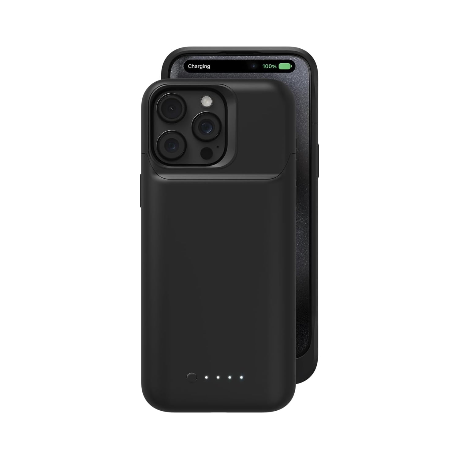 Coque Batterie 8600mAh Pour IPhone 15 Pro Max - Charge Rapide 15W - Noire - Neuf