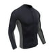 thumbnail image 1 of Traje De Neopreno Para Hombre, Chaqueta De Manga Larga Para Esnórquel, Deportes Acuáticos, Buceo, Gris, Negro, XL, 1 of 3