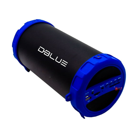Parlante Bazooka Bluetooth Portátil 10w Azul - Ps