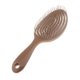 thumbnail image 5 of Detangler Peine Pein Cepillo De Pelo Peine Peine Cuero Cabelludo Masaje Cuidado De Pelo Café, 5 of 5