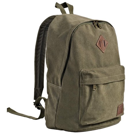 Mochila Seemeroad Lona Verde Militar