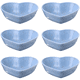 thumbnail image 1 of Juego de cuencos para mojar, cuenco con forma de corazón, plato de porcelana para salsa de soja, mini plato para condimentos para mermelada, 1 of 5