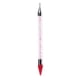 thumbnail image 4 of Nail Art Dotting Pen Doble punta Rhinestone Beads Picker Cera Lápiz Rosa, 4 of 5