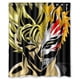 thumbnail image 1 of Cortina de ducha con diseño de máscara de Kurosaki Ichigo, juego de cortinas de baño con ganchos, tamaño 60 x 72 pulgadas, 1 of 3