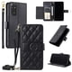 thumbnail image 1 of Funda tipo billetera FOXDOCK para Xiaomi Redmi Note 11 4G – Tapa abatible con correa para mujer, 1 of 5