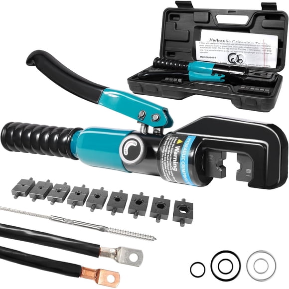Prensa Hidraulica Brileine 10 Toneladas 9 Matrices 1220AWG