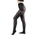 thumbnail image 1 of Panty negra 70 denier diseño 2 leopardo S-M negro, 1 of 2