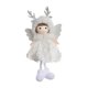 thumbnail image 3 of Colgante De árbol De Navidad Con Mu?eco De Peluche Para Oficina, Sala De Estar, Color Blanco, 3 of 5